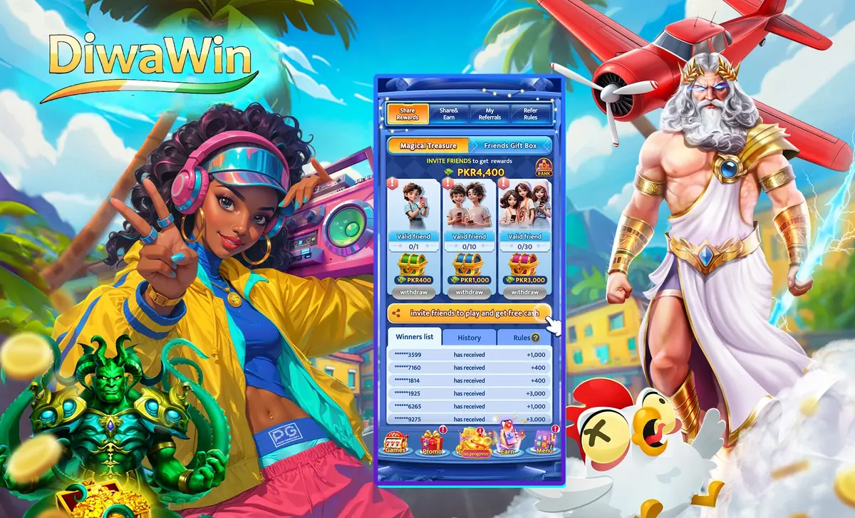 diwa win bonus